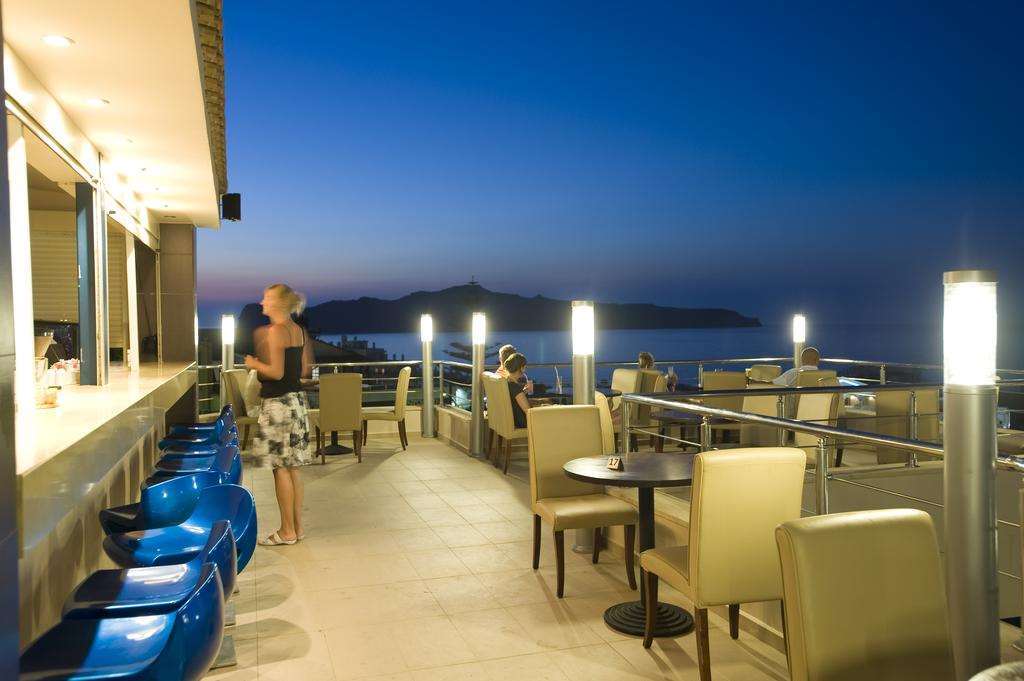 Galini Sea View Hotel Agia Marina  Restaurant photo